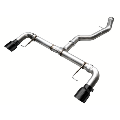 AWE 19-23 BMW 330i / 21-23 BMW 430i Base G2X Track Edition Axle Back Exhaust - Diamond Black