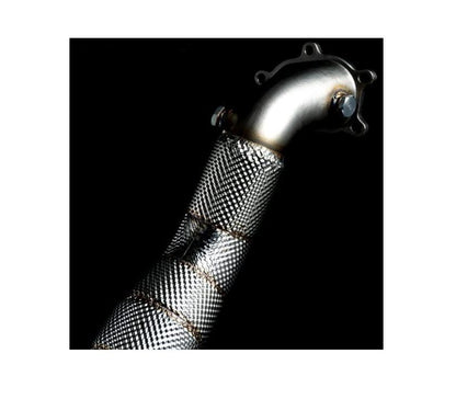 CTS Turbo - AUDI C7/C7.5 S6/S7/RS7 4.0T Cast Downpipe Set With High Flow Cats