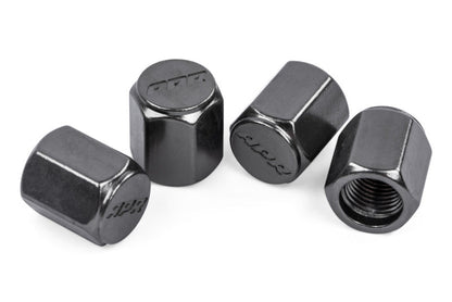 APR Valve Stem Caps - Gunmetal (Set of 4)