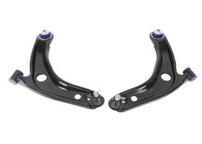 SuperPro Toyota Prius C/Yaris Front Lower Control Arm Set