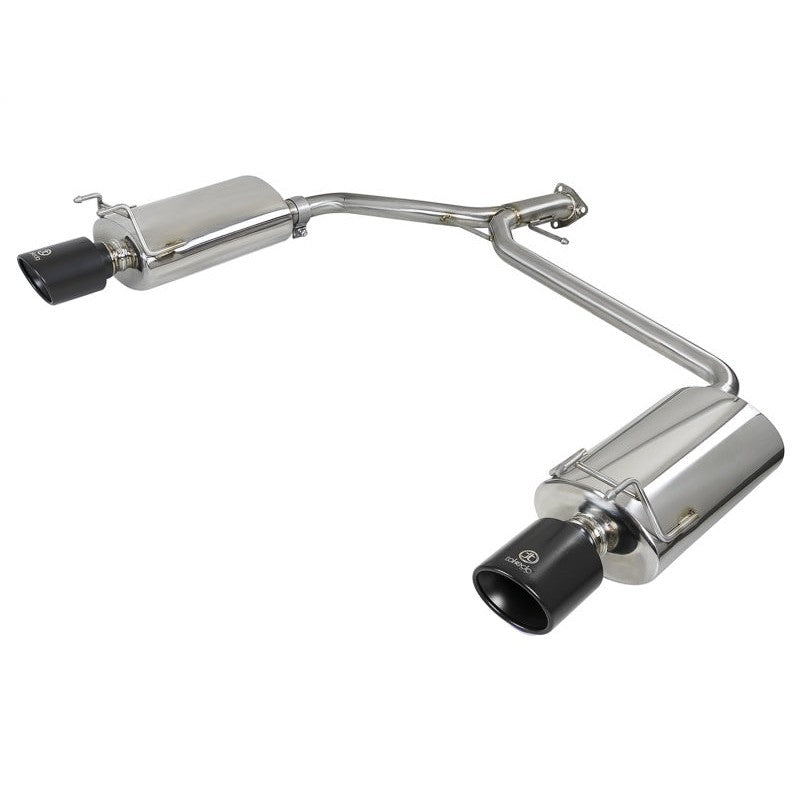 aFe Takeda 2.25-1.75in 304 SS Axle-Back Exhaust w/ Black Tips 13-17 Honda Accord Sport Sedan I4-2.4L