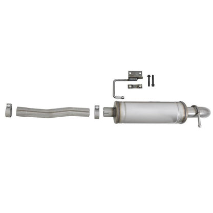 aFe Rock Basher 3in 409 SS Cat-Back Turn-Down Exhaust 12-18 Jeep Wrangler (JK) V6 3.6L/ 07-11 3.8L