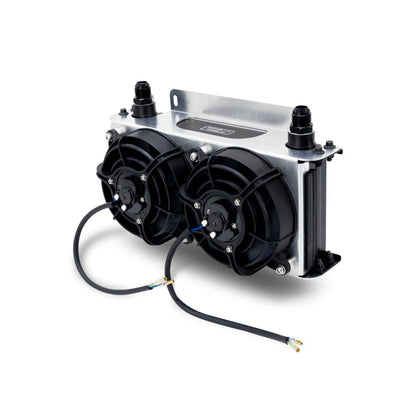 Mishimoto Universal Oil Cooler Kit - 19 Row Cooler and 2x5in Fans