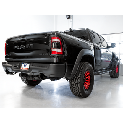 AWE Tuning 2021 RAM 1500 TRX 0FG Cat-Back Exhaust - Diamond Black Tips