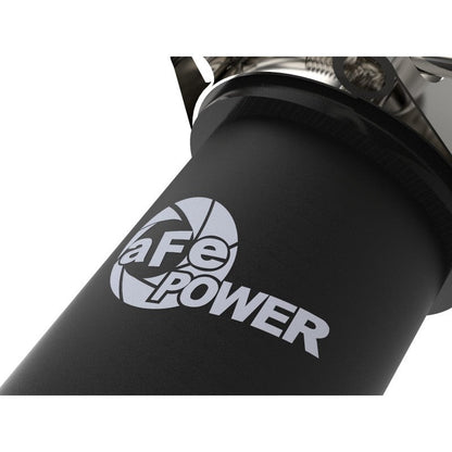 aFe BladeRunner 15-20 VW GTI (MKVII) L4-2.0L (t) Aluminum Hot and Cold Charge Pipe Kit Black