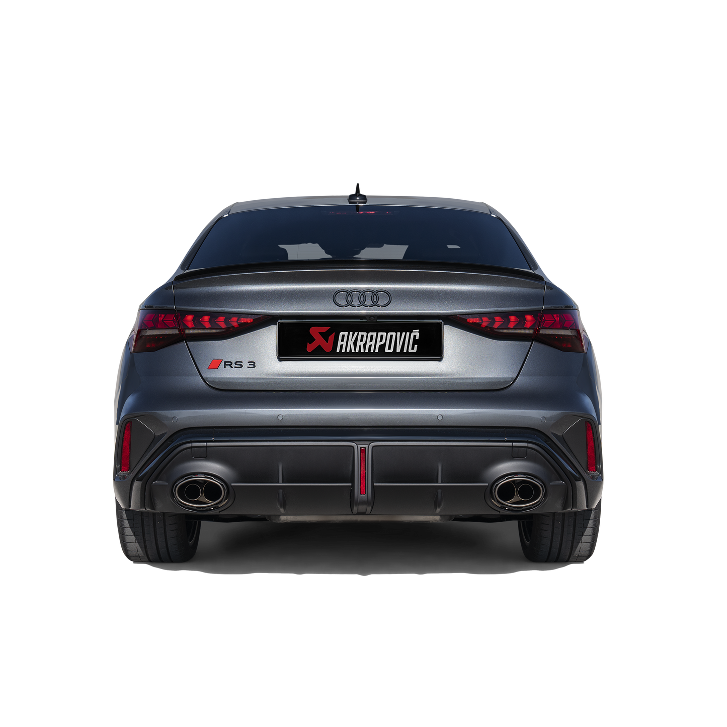 Akrapovič Evolution Line Catback Exhaust System (Titanium) - 2025+ Audi RS3 Sedan (8Y)