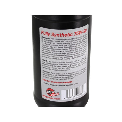 aFe Power Rear Diff Cover (Machined) 12 Bolt 9.75in 97-16 Ford F-150 w/ Gear Oil 4 QT