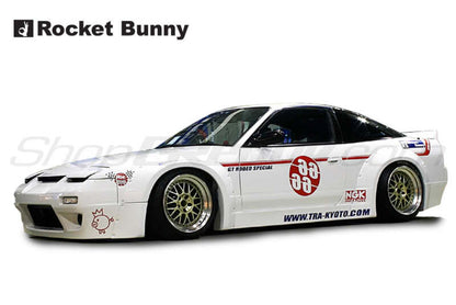 GReddy 89-93 Nissan 240SX/Silvia S13 Rocket Bunny Side Skirts Ver. 1-FRP **Must Check Availability**