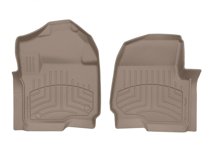 WeatherTech 2017+ Ford F-250/F-350/F-450/F-550 SuperCab/SuperCrew Front FloorLiner HP - Tan