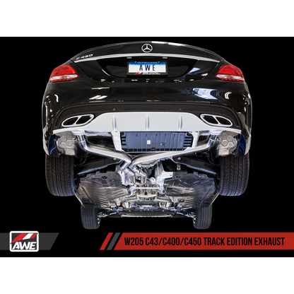 AWE Tuning Mercedes-Benz W205 C450 AMG / C400 Track Edition Exhaust