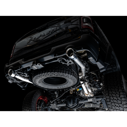 AWE Tuning 2021 RAM 1500 TRX 0FG Cat-Back Exhaust - Chrome Silver Tips