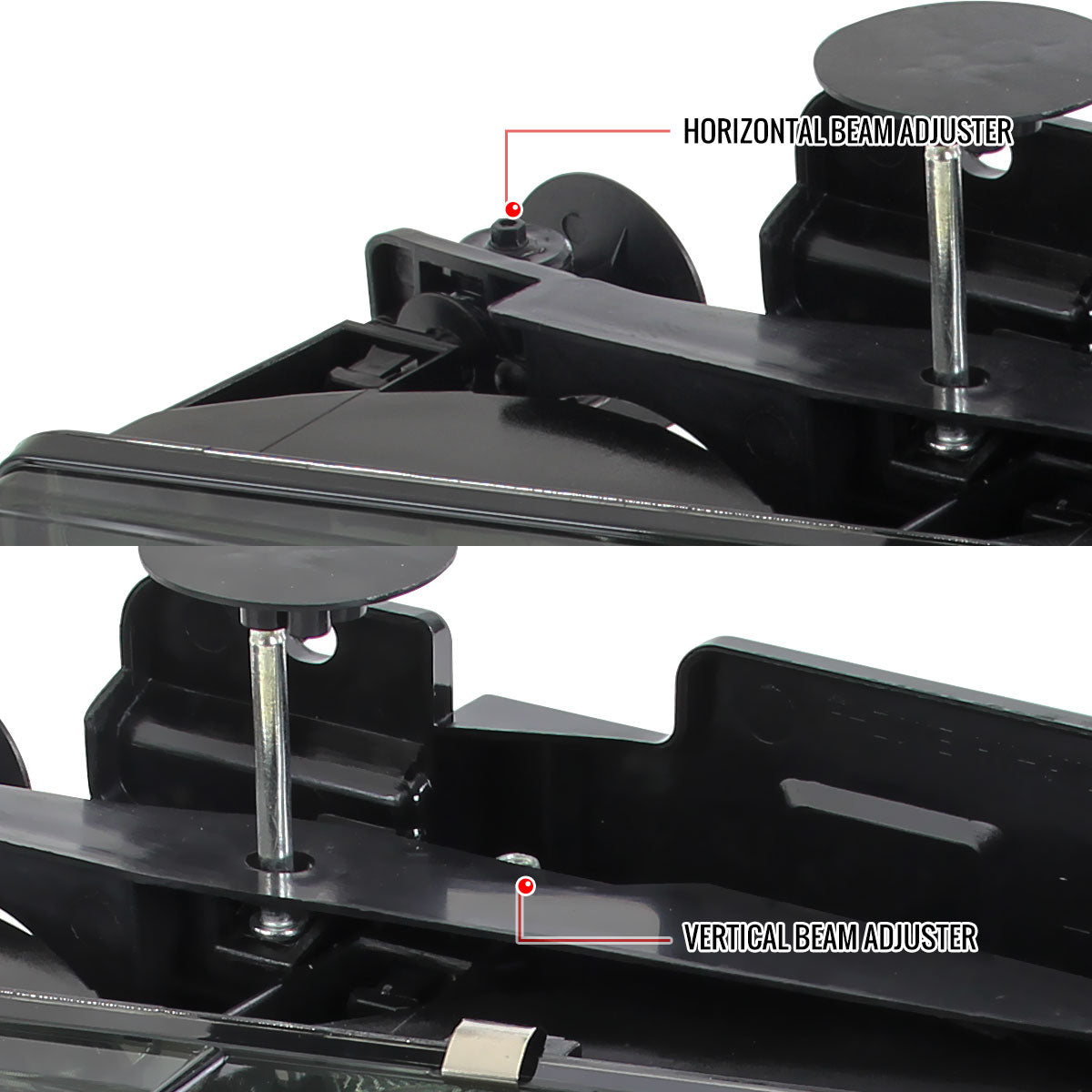 1994-1998 Chevrolet Silverado/Tahoe/Suburban/C10 Factory Style Headlights w/ Bumper & Corner Lights (Chrome Housing/Clear Lens)