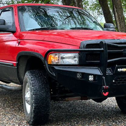 1994-2001 Dodge RAM 1500/2500/3500 Factory Style Headlights and Corner Lights (Chrome Housing/Clear Lens)
