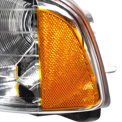 1999-2001 Dodge RAM 1500 Sport Factory Style Headlights and Corner Lights (Chrome Housing/Clear Lens)