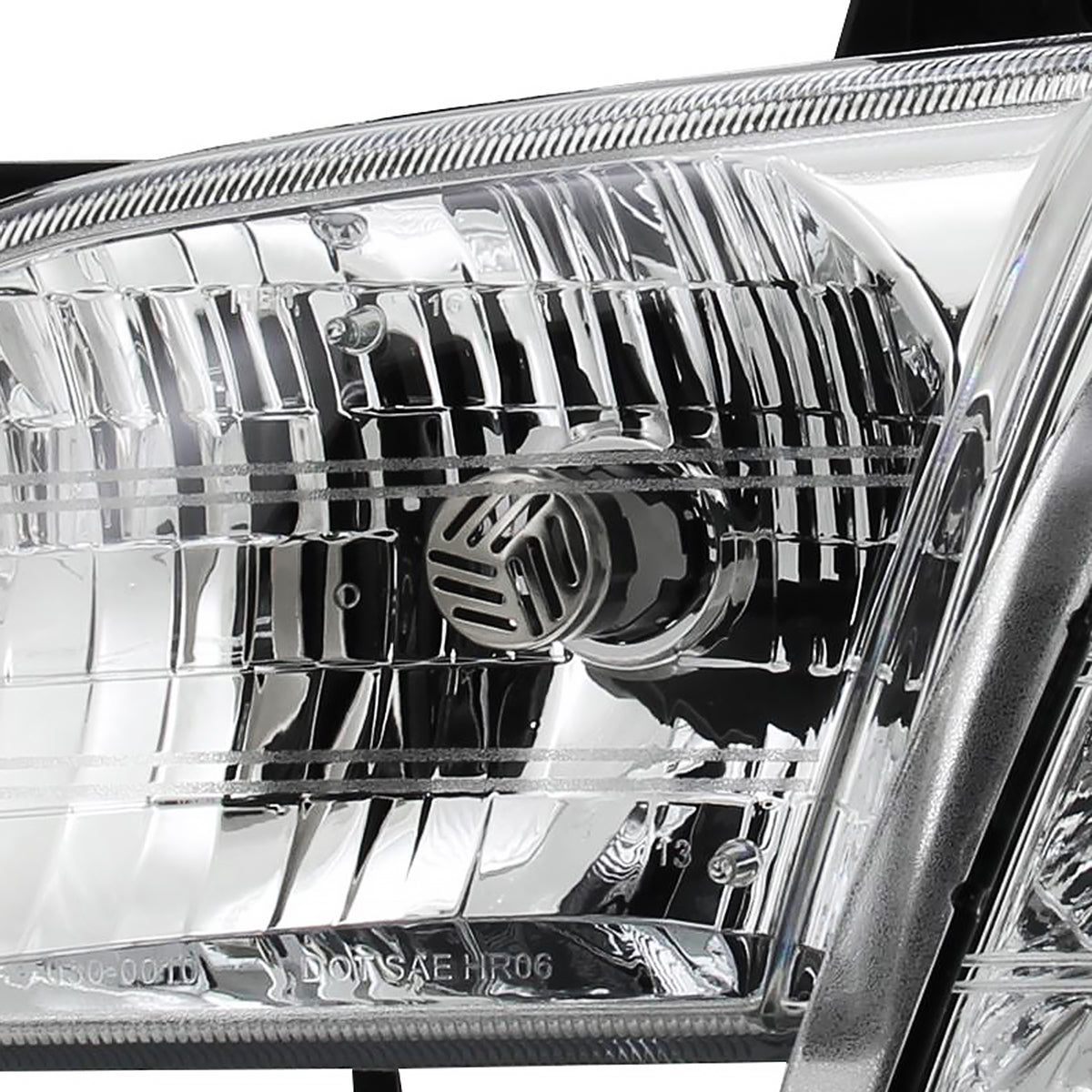 1997-2005 Chevrolet Venture Pontiac Montana/Trans Sport Crystal Headlights (Chrome Housing/Clear Lens)