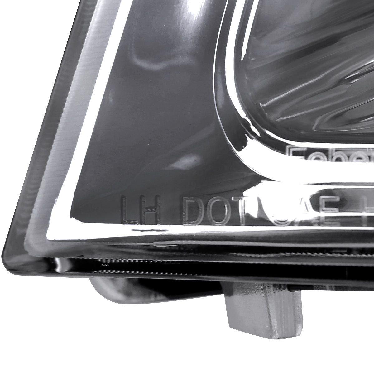 2008-2010 Dodge Grand Caravan Factory Style Headlights - Chrome/Clear Lens