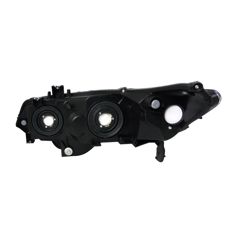 2006-2011 Honda Civic Coupe Factory Style Crystal Headlights (Chrome Housing/Clear Lens)