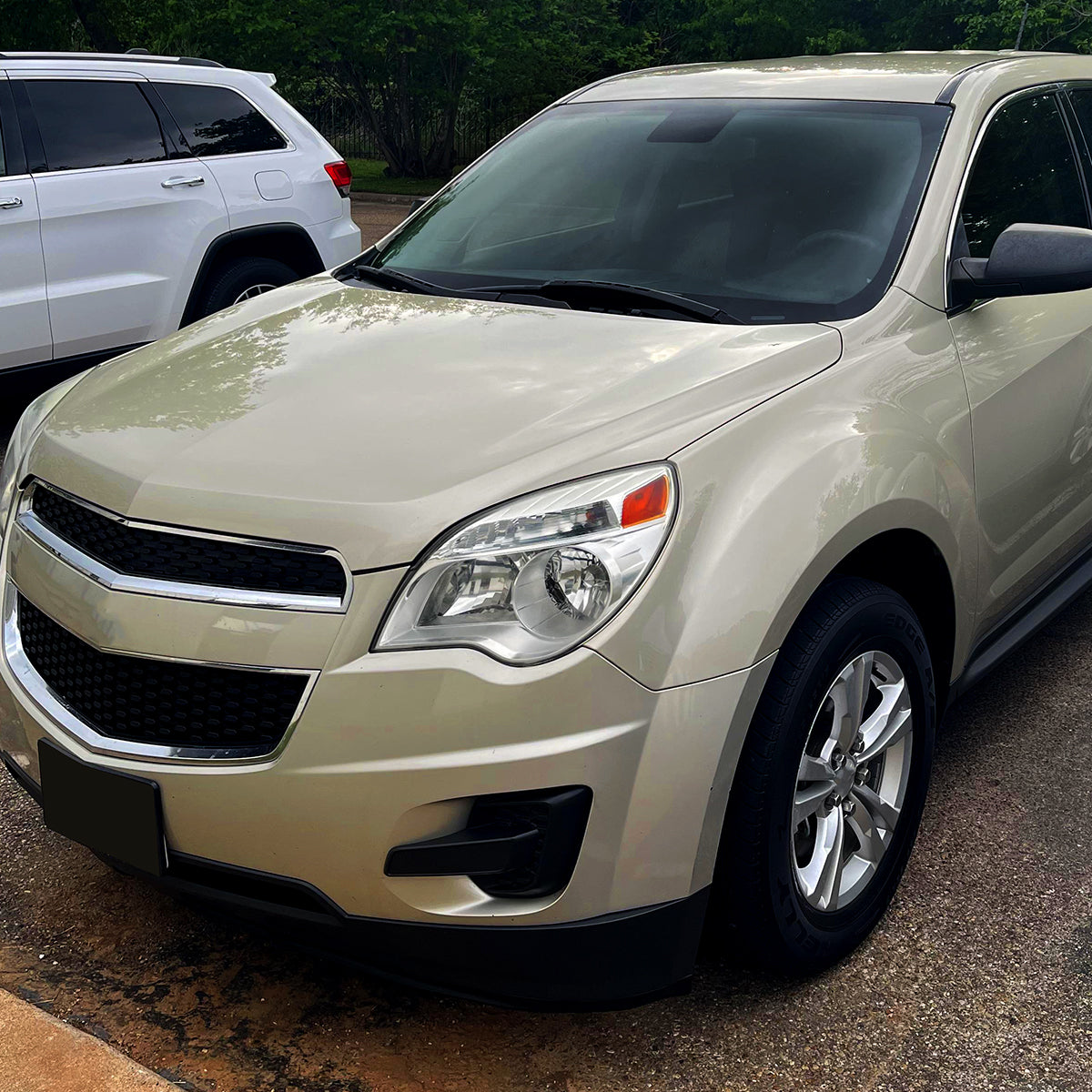 2010??2015 Chevrolet Equinox Driver Side Factory Style Headlight (Chrome Housing / Clear Lens)