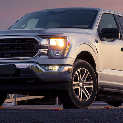 2021-2023 Ford F-150  Factory Style Headlight (Matte Black Housing / Clear Lens ) - Driver Side Only
