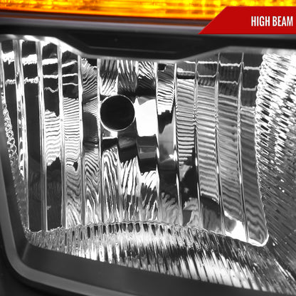 2021-2023 Ford F-150  Factory Style Headlight (Matte Black Housing / Clear Lens ) - Passenger Side Only