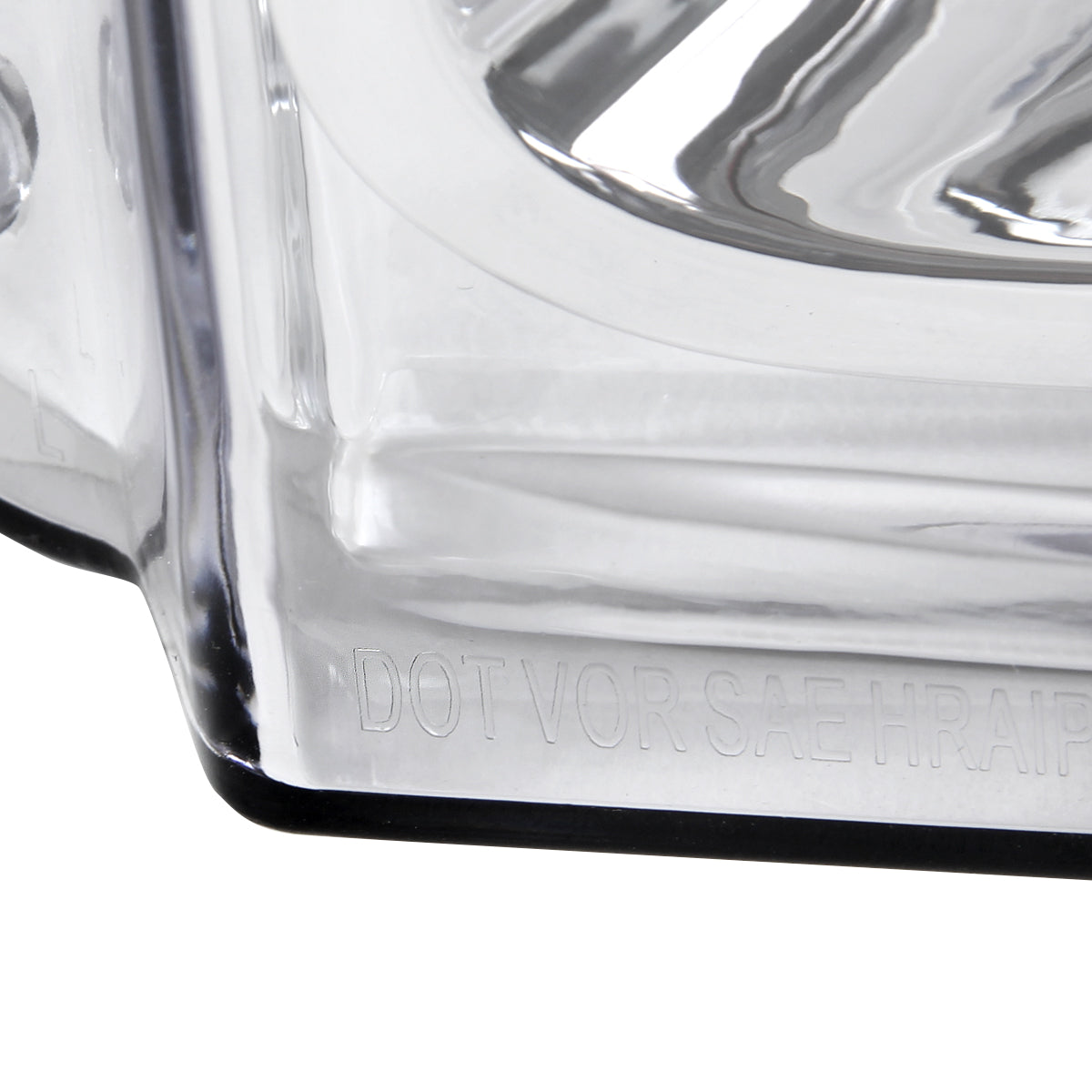 2008-2010 Ford F-250/F-350/F-450 Super Duty Factory Style Headlights w/ Amber Reflectors (Chrome Housing/Clear Lens)