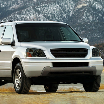 2003-2005 Honda Pilot Factory Style Headlight (Chrome Housing/Smoked Lens)