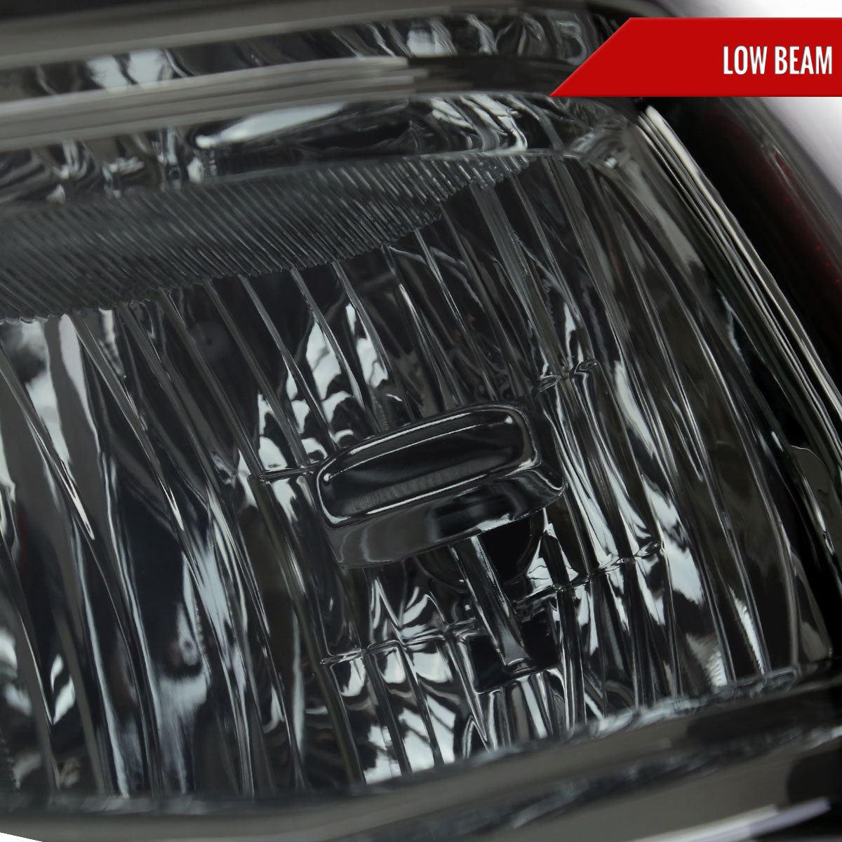 2019-2024 Dodge RAM 2500/3500/4500/5500 Factory Style Headlights (Chrome Housing/Smoked Lens)