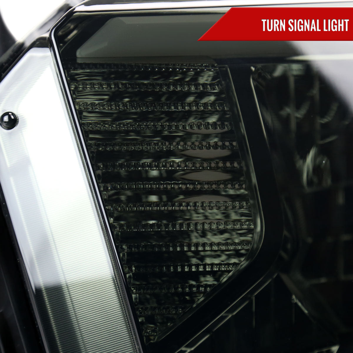 2014-2021 Toyota Tundra LED Bar Factory Style Headlights (Chrome Housing/Smoked Lens)