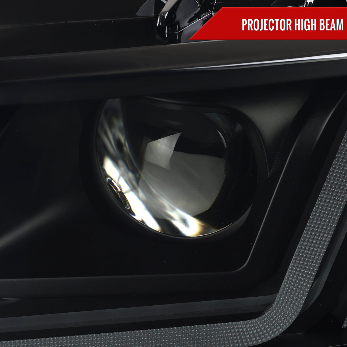2014-2020 Chevy Impala Full LED DRL Sequential Headlights (Black Housing / Smoked Lens)