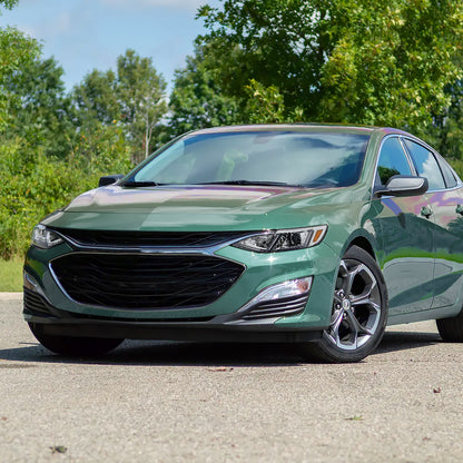 2019-2024 Chevrolet Malibu Switchback Sequential LED Turn Signal Projector Headlights (Chrome Housing/Clear Lens)