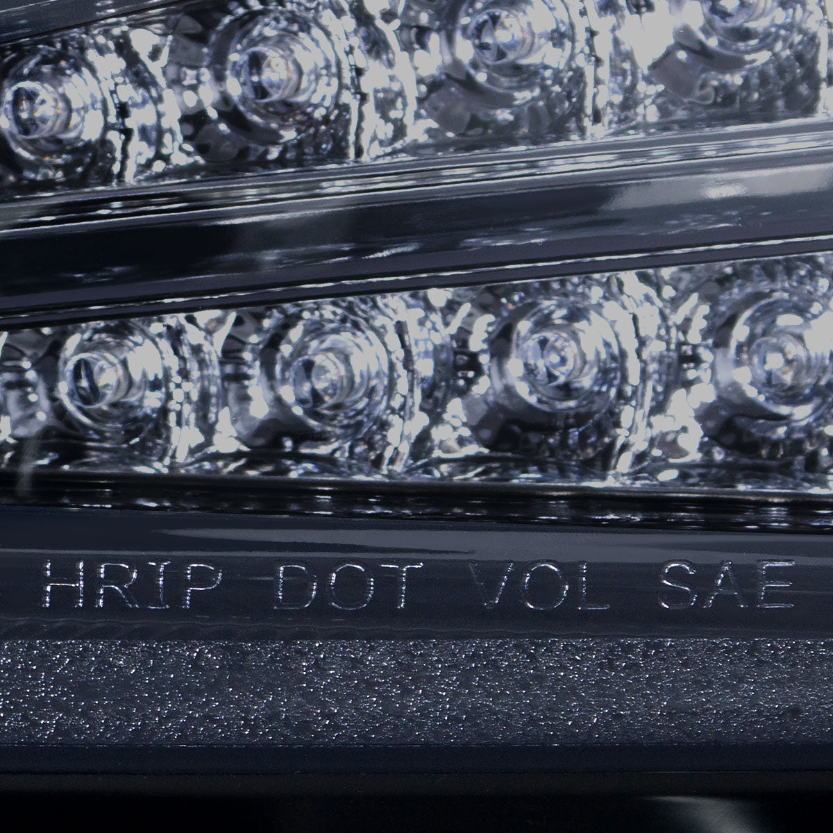 2011-2013 Scion tC LED Bar Projector Headlights w/ LED Turn Signal Lights (Glossy Black Housing/Smoked Lens)