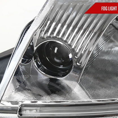 1999-2006 Audi TT LED Bar Projector Headlights (Chrome Housing/Clear Lens)