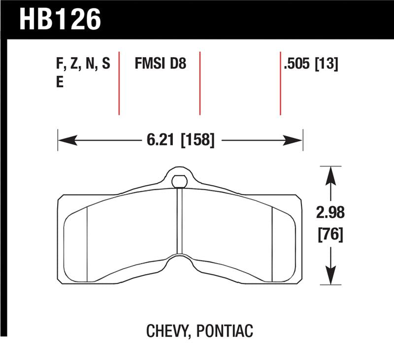 Hawk HPS Street Brake Pads