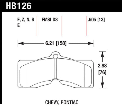 Hawk HPS Street Brake Pads