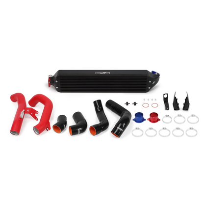 Mishimoto 2016+ Honda Civic 1.5T / 2017+ Honda Civic Si Black Intercooler Kit w/Red Pipes