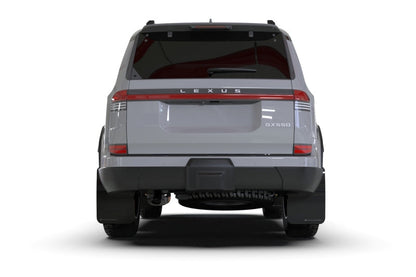 Rally Armor 24-26 Lexus GX 550 Luxury Black UR Mud Flap - Metallic Black Logo