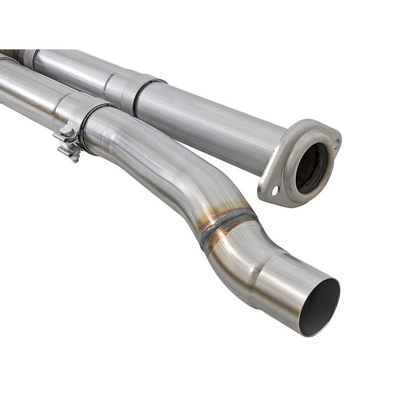 aFe MACHForce XP 3in 409-SS Exhaust Cat-Back 2017 Ford F-150 Raptor V6-3.5L (tt) w/ Black Tip