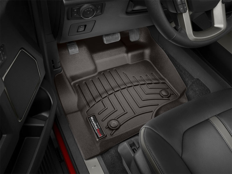 WeatherTech 2015 Ford F-150 Front FloorLiner - Cocoa