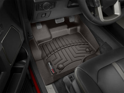 WeatherTech 2015 Ford F-150 Front FloorLiner - Cocoa