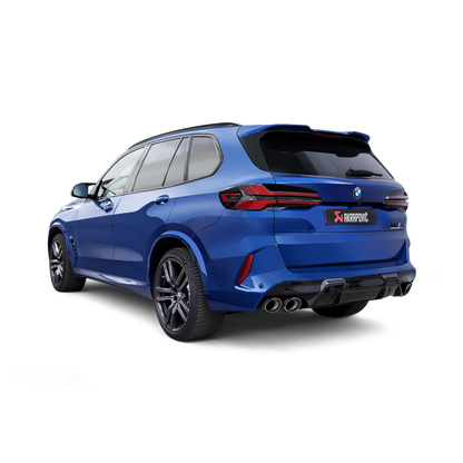 Akrapovič Slip-On Line Exhaust (Titanium) w/Carbon Tips - 2024+ BMW X5M/X6M (F95 FL)