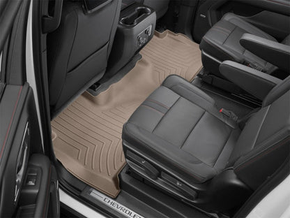 WeatherTech 2021+ Chevrolet Tahoe/Suburban Rear FloorLiner - Tan