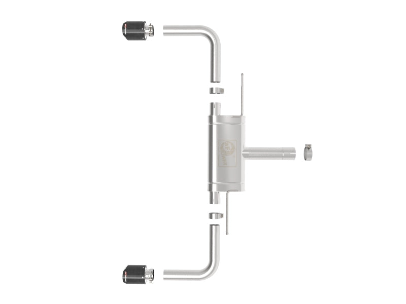 aFe MACHForce XP Exhausts Axle-Back 21-24 BMW 228i 2.0T (SS w/ Carbon Tips)