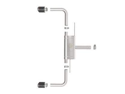 aFe MACHForce XP Exhausts Axle-Back 21-24 BMW 228i 2.0T (SS w/ Carbon Tips)