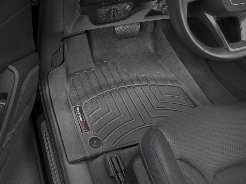 WeatherTech 17+ Audi Q7 Front FloorLiners - Black