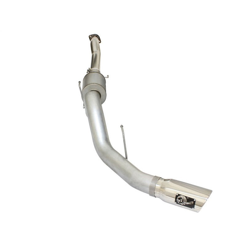 aFe Atlas Exhausts 4in Cat-Back Aluminized Steel Exhaust 2015 Ford F-150 V6 3.5L (tt) Polished Tip