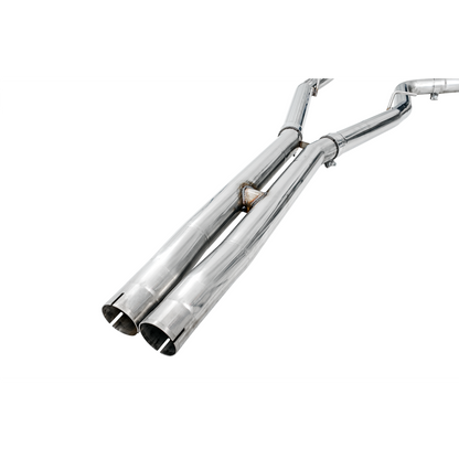 AWE Tuning 2015+ Dodge Charger 6.4L/6.2L SC Non-Resonated Touring Edition Exhaust - Silver Tips