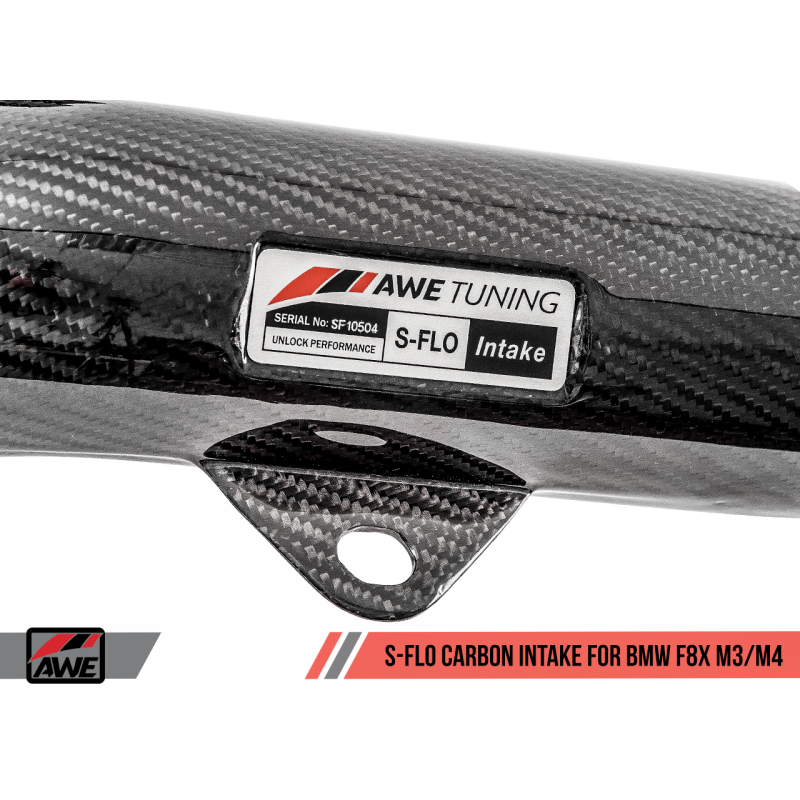 AWE Tuning BMW F8x M3/M4 S-FLO Carbon Intake
