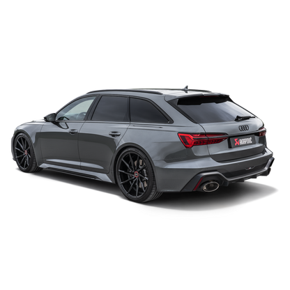 Akrapovič Evolution Line Catback Exhaust (Titanium) - 2020-2026 Audi RS6/RS7 (C8)