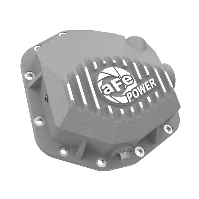 aFe Power Street Series Rear Differential Cover Raw w/Machined Fins 18-21 Jeep Wrangler JL Dana M200