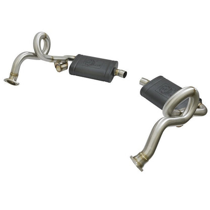 aFe MACHForce XP 13-15 Porsche Cayman S/Boxster S (981) H6-3.4L 2-2.5in. SS Cat-Back Exhaust System